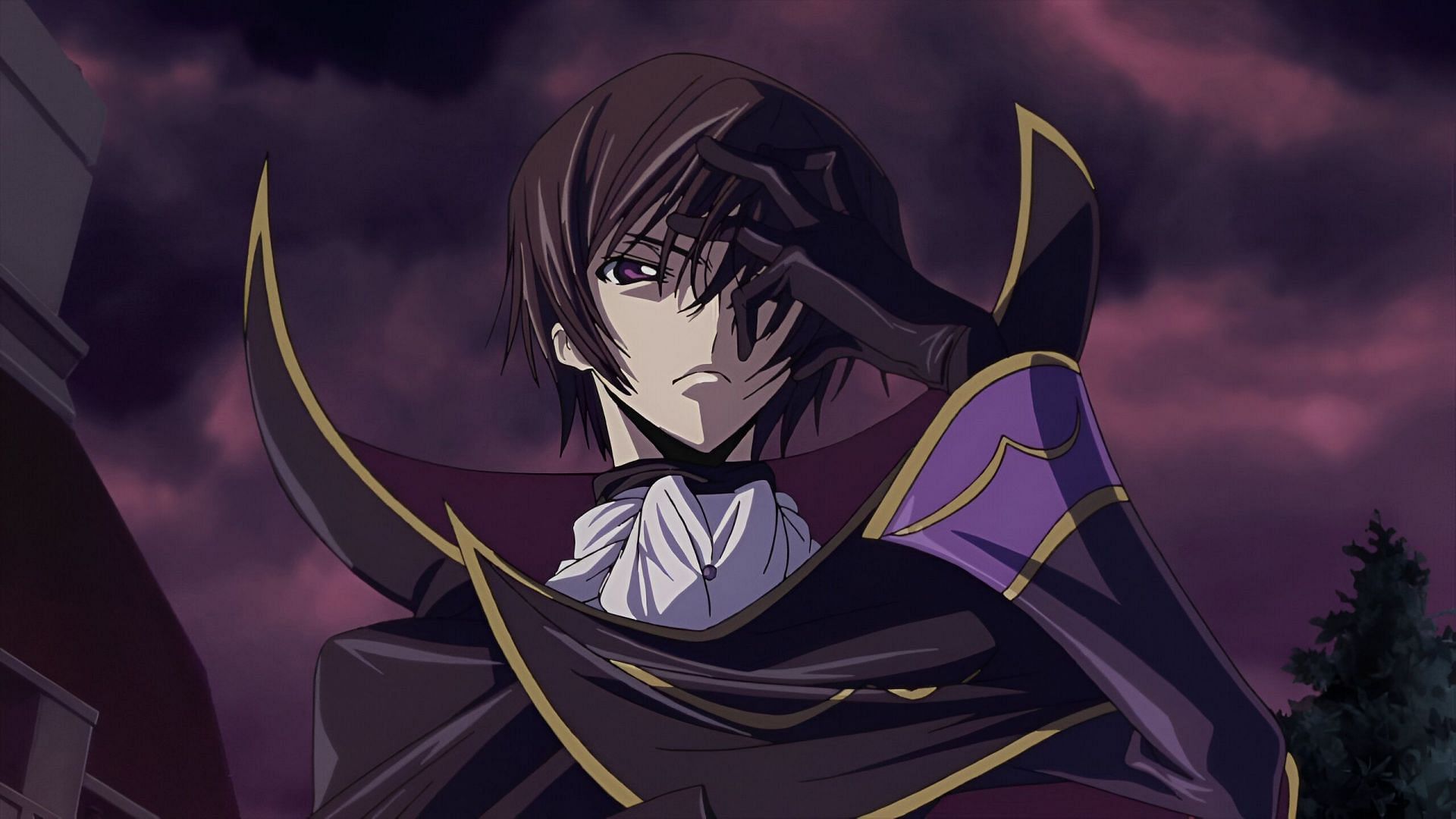 One of the morally grey anime villains, Lelouch VI Britannia (Image via Sunrise Studios)
